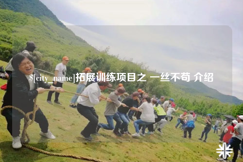 怀化拓展训练项目之 一丝不苟 介绍